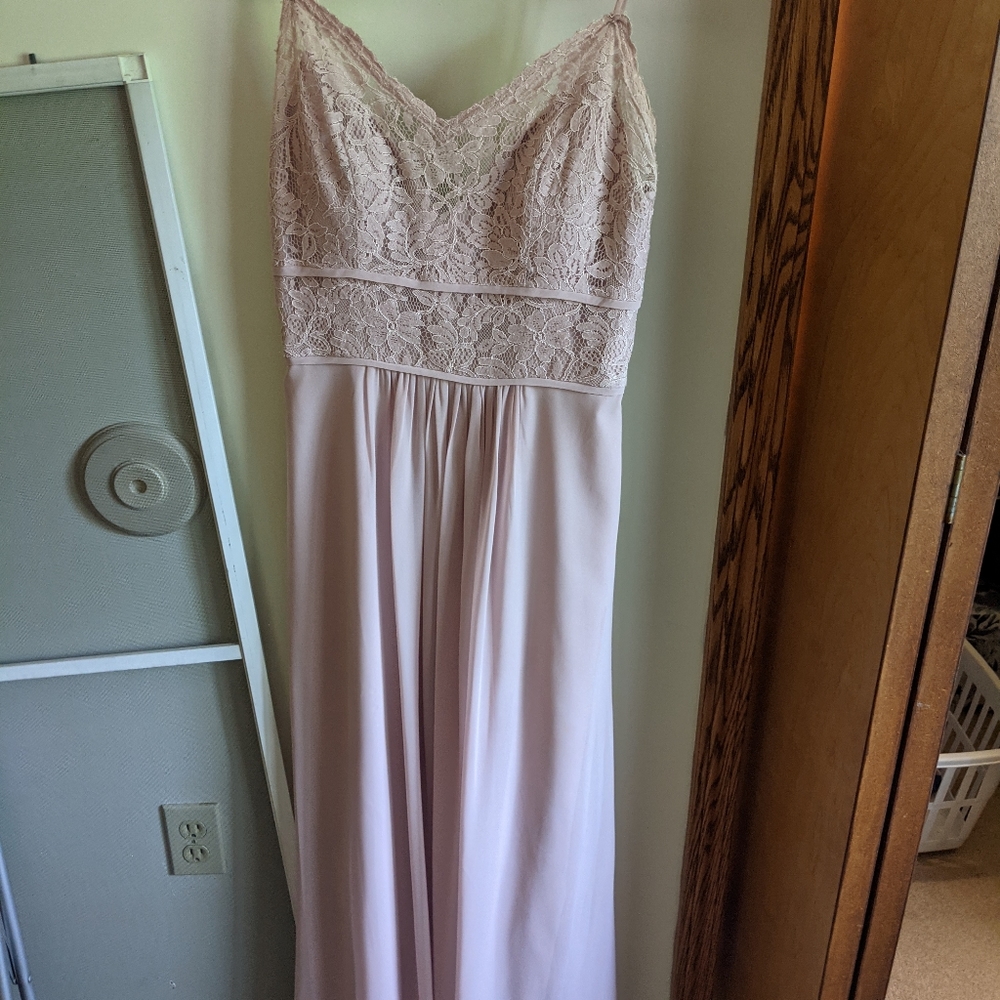 Dusty rose dress